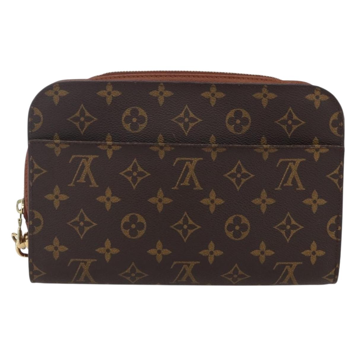 LOUIS VUITTON Monogram Orsay Clutch Bag M51790 LV Auth 150009