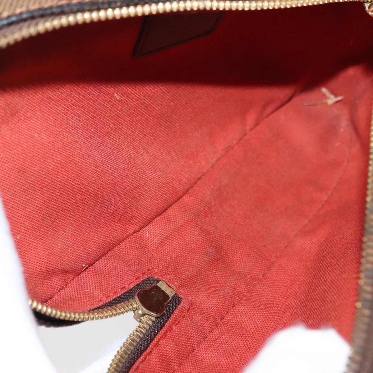 LOUIS VUITTON Damier Ebene Geronimos Shoulder Bag N51994 LV Auth 150018