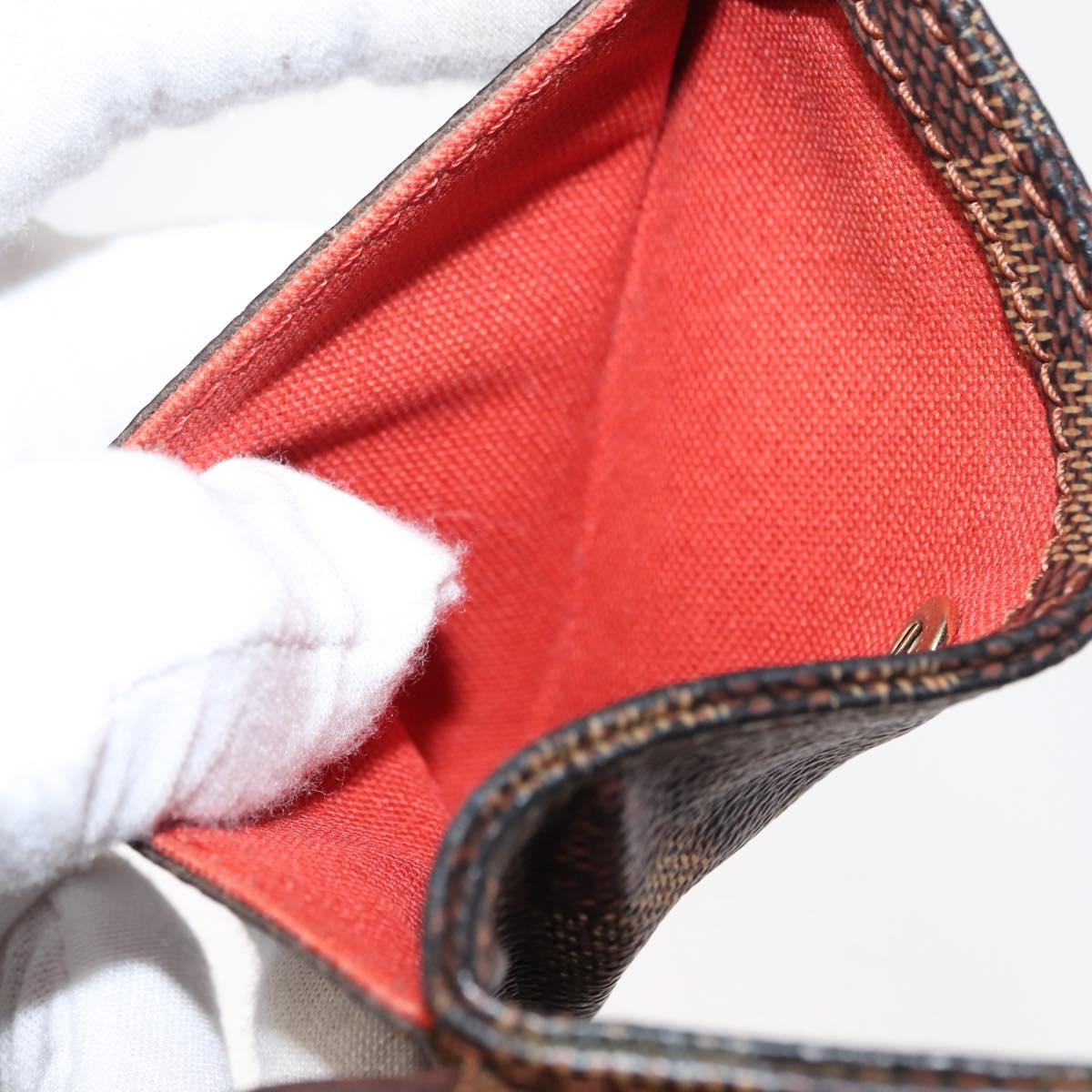 LOUIS VUITTON Damier Ebene Geronimos Shoulder Bag N51994 LV Auth 150018