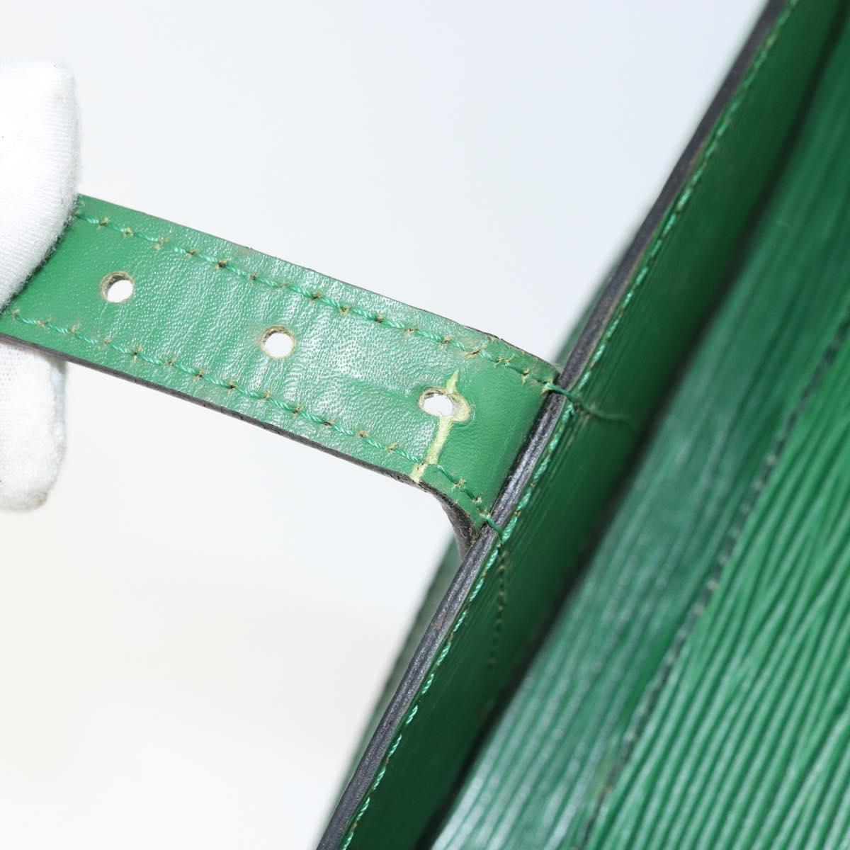 LOUIS VUITTON Epi Jeune Fille MM Shoulder Bag Green M52154 LV Auth 150019