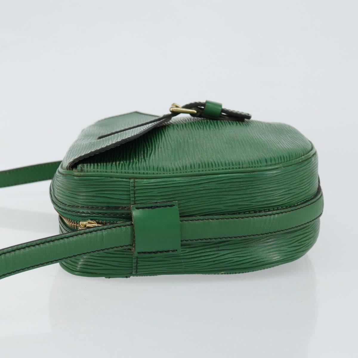 LOUIS VUITTON Epi Jeune Fille MM Shoulder Bag Green M52154 LV Auth 150019
