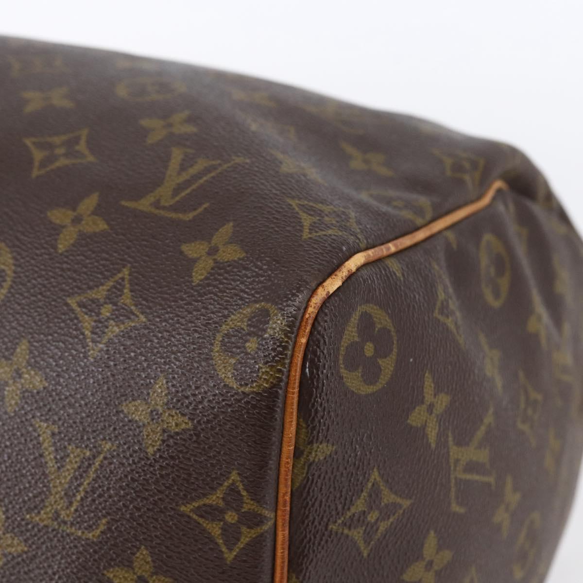 LOUIS VUITTON Monogram Speedy 40 Hand Bag M41522 LV Auth 150059