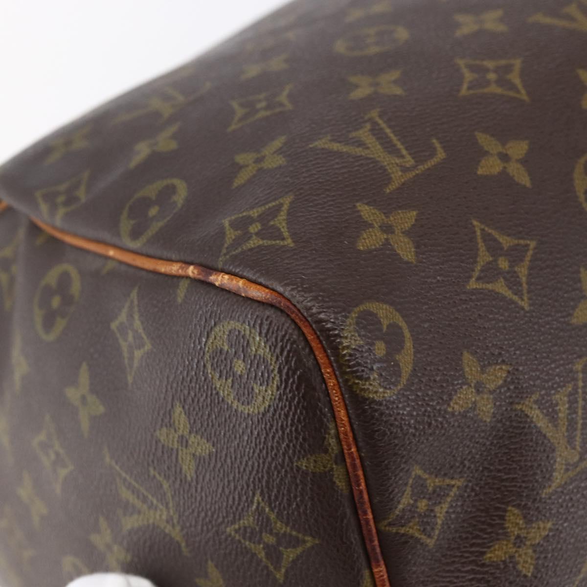 LOUIS VUITTON Monogram Speedy 40 Hand Bag M41522 LV Auth 150059