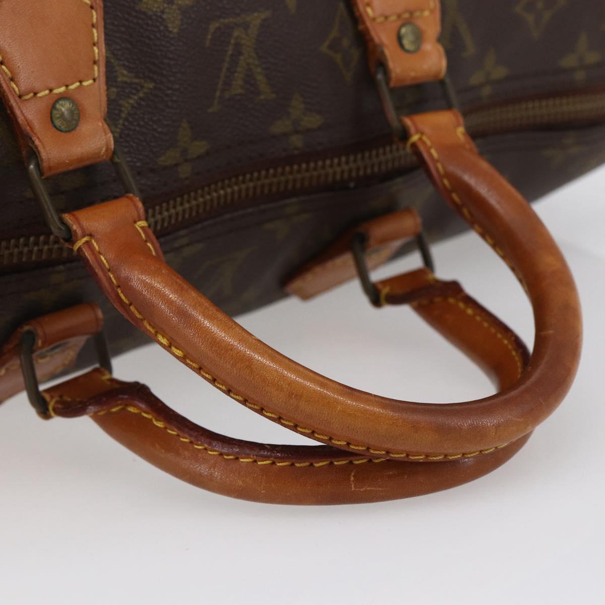 LOUIS VUITTON Monogram Speedy 40 Hand Bag M41522 LV Auth 150059