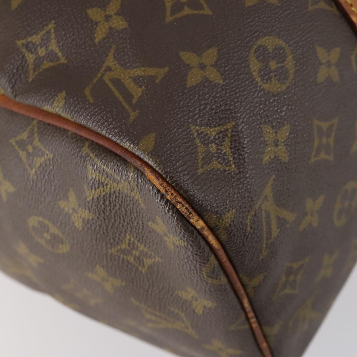 LOUIS VUITTON Monogram Sac Souple 35 Boston Bag M41626 LV Auth 150060