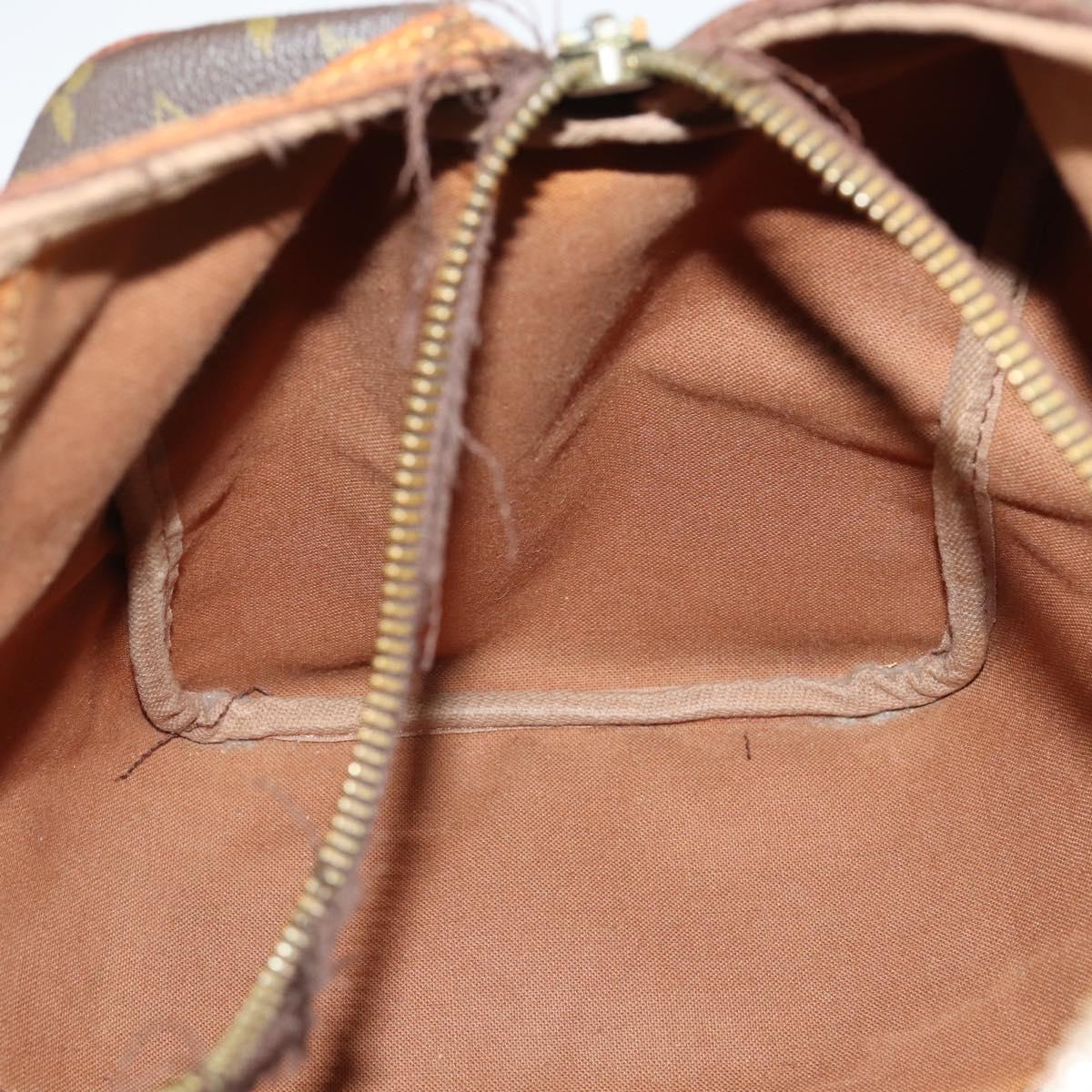 LOUIS VUITTON Monogram Sac Souple 35 Boston Bag M41626 LV Auth 150060