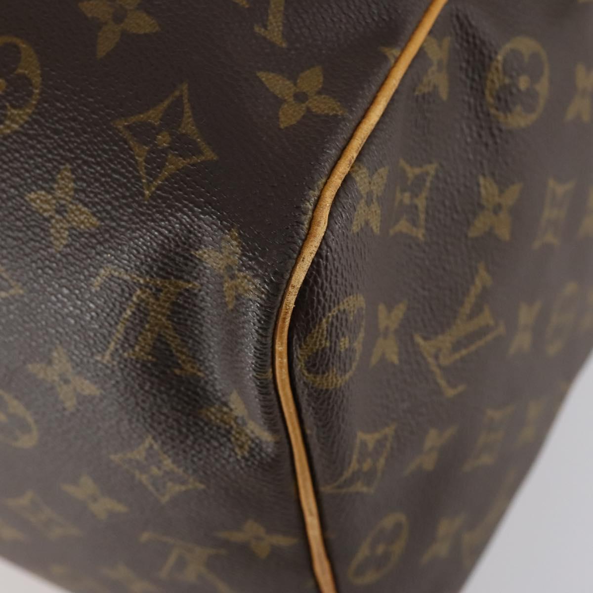 LOUIS VUITTON Monogram Sac Souple 45 Boston Bag M41624 LV Auth 150061