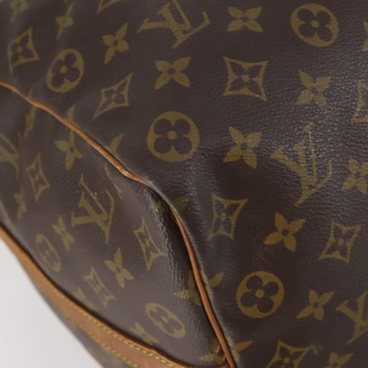 LOUIS VUITTON Monogram Keepall Bandouliere 50 Boston Bag M41416 LV Auth 150063