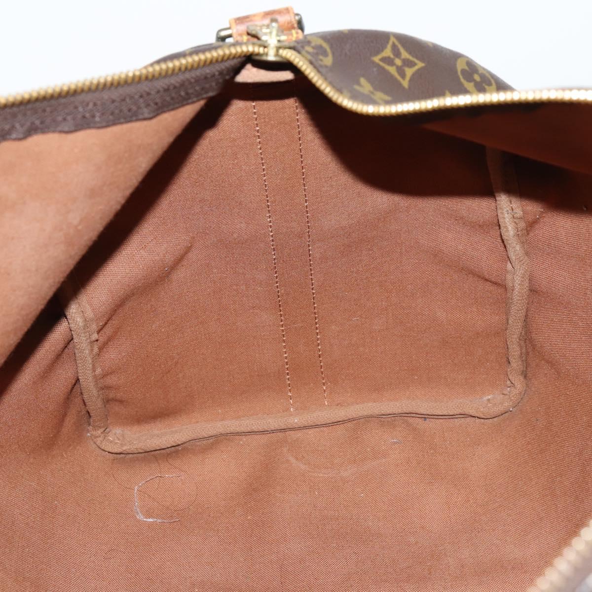 LOUIS VUITTON Monogram Keepall Bandouliere 50 Boston Bag M41416 LV Auth 150063