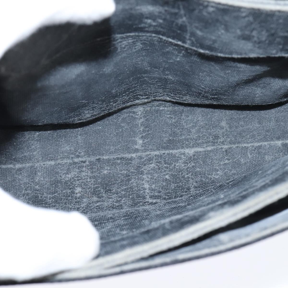 GUCCI Shoulder Bag Nylon Black Gold 001 14 0712 Auth 150087