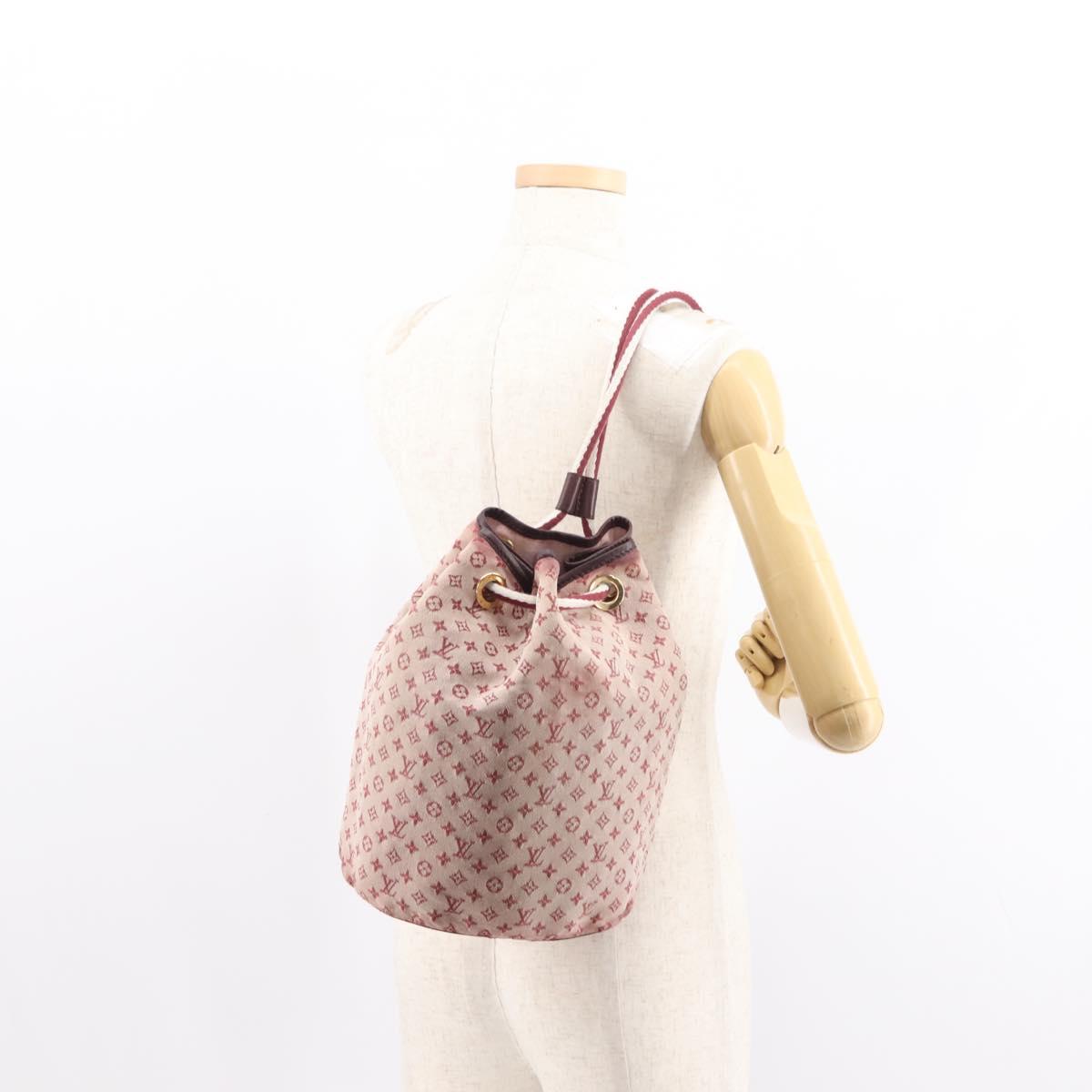 LOUIS VUITTON Monogram Mini Betsy Shoulder Bag Red M92520 LV Auth 150090