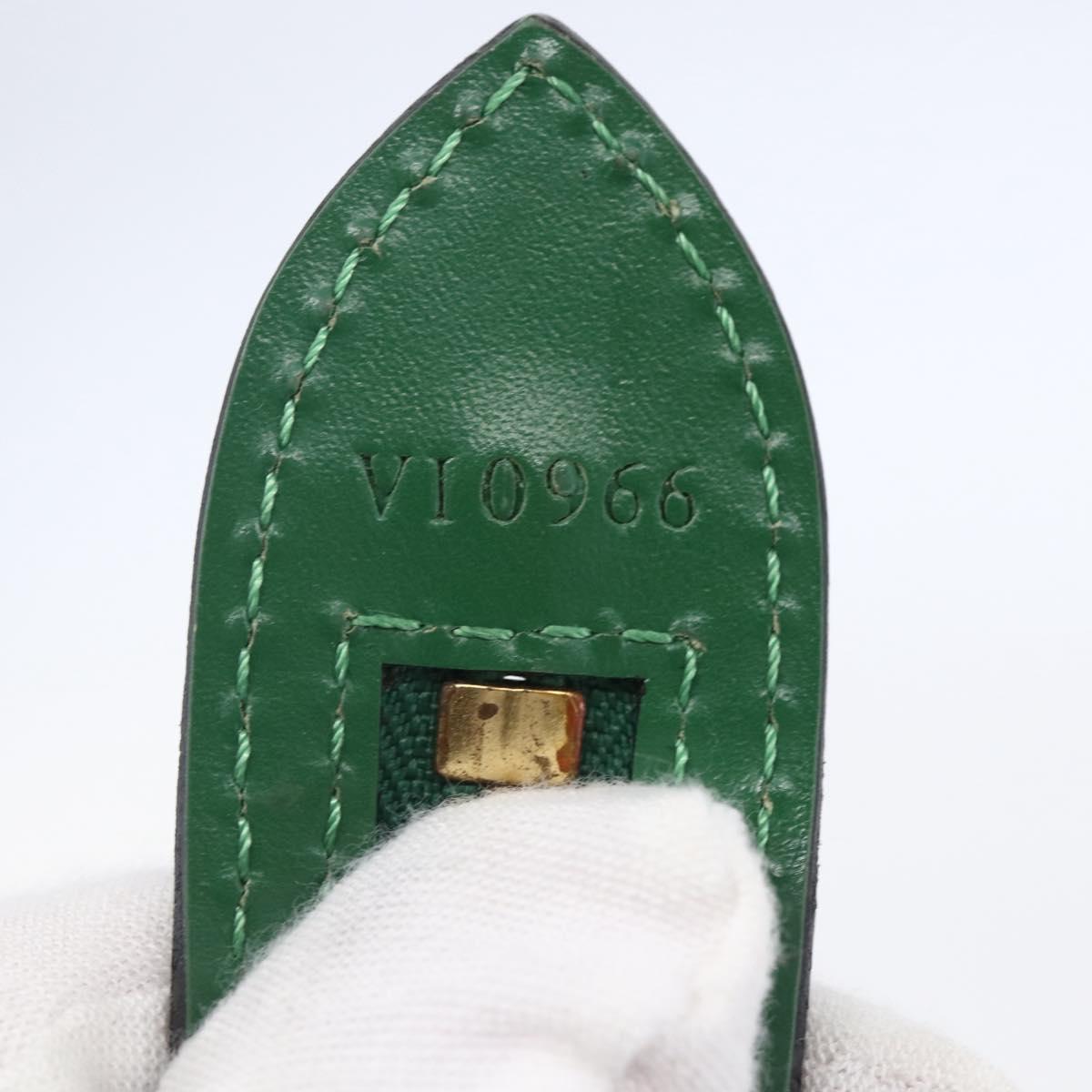 LOUIS VUITTON Epi Saint Jacques Poignees Long Bag Green M52334 LV Auth 150097