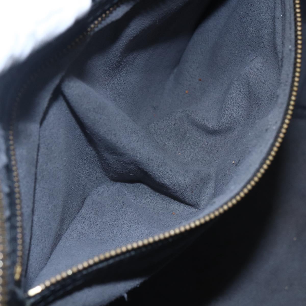 LOUIS VUITTON Epi Saint Jacques Shopping Shoulder Bag Black M52262 Auth 150098