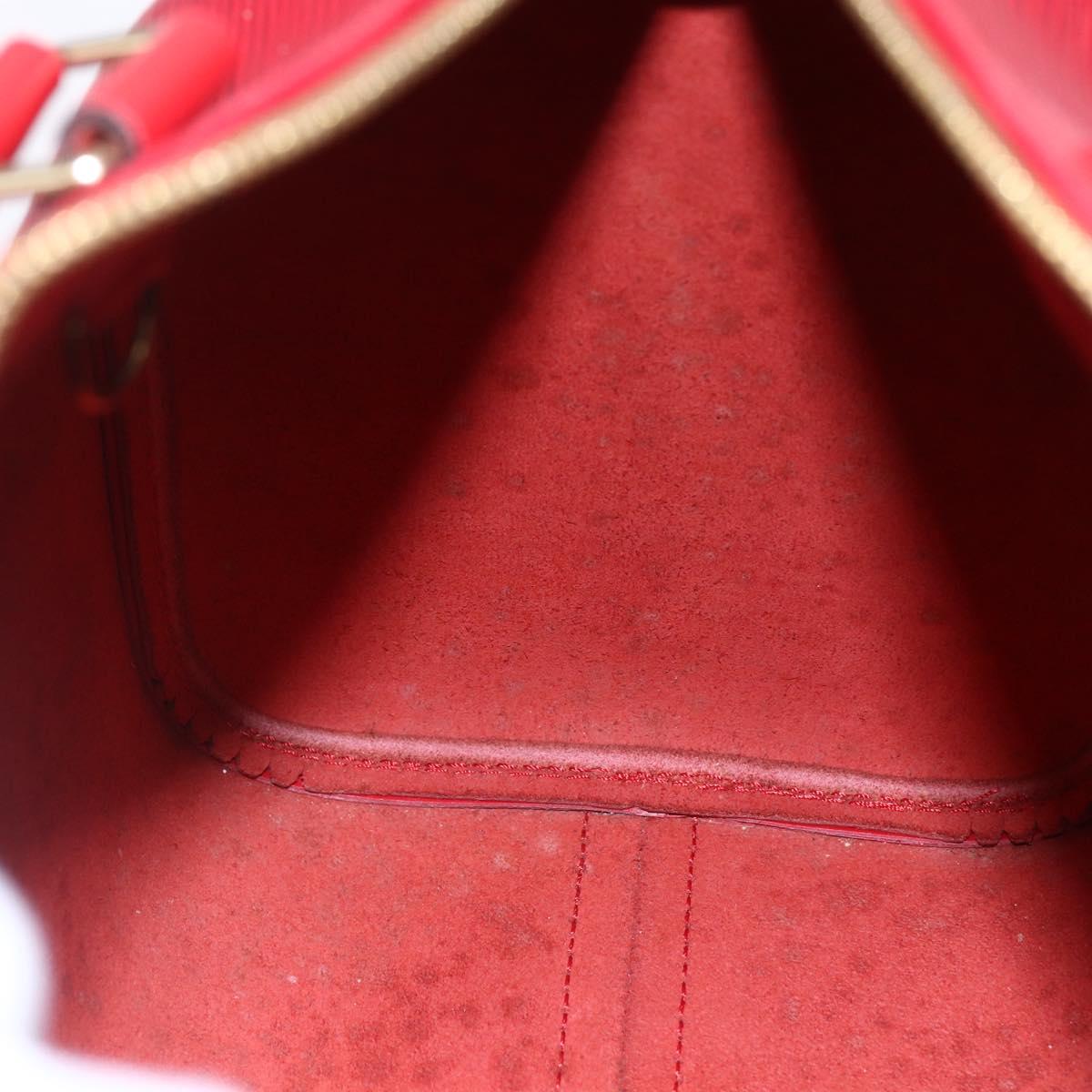 LOUIS VUITTON Epi Speedy 25 Hand Bag Castilian Red M43017 LV Auth 150100