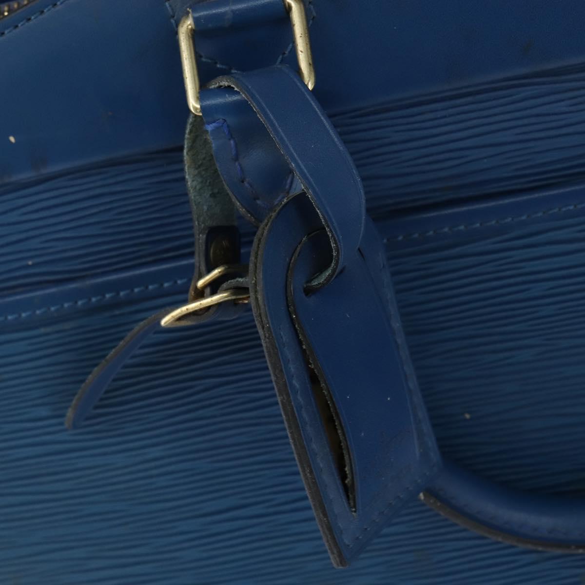 LOUIS VUITTON Epi Riviera Hand Bag Blue M48185 LV Auth 150103