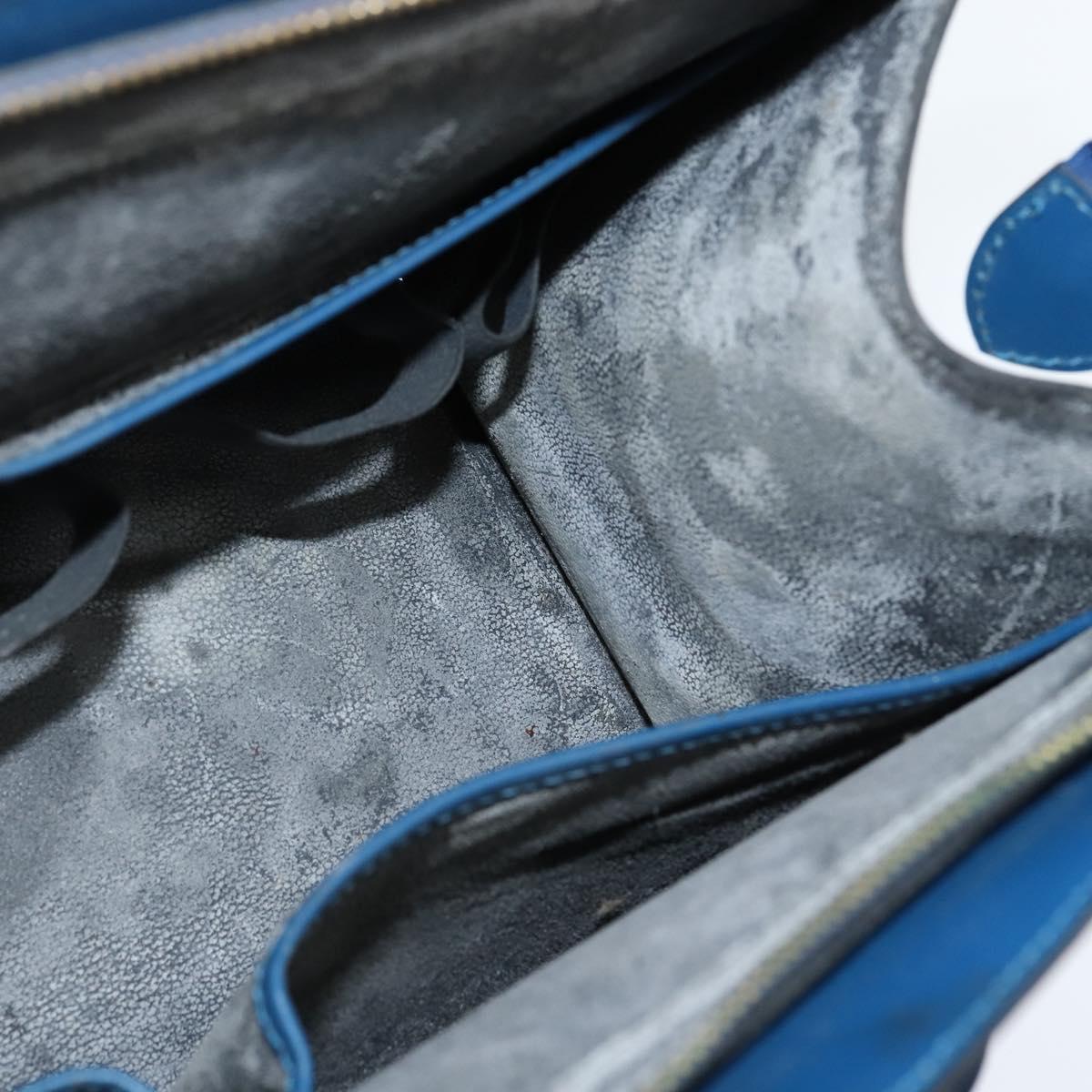 LOUIS VUITTON Epi Riviera Hand Bag Blue M48185 LV Auth 150103