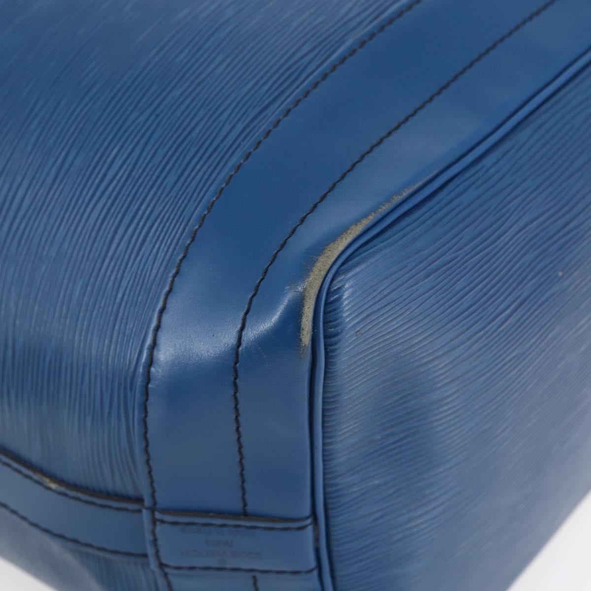 LOUIS VUITTON Epi Noe Shoulder Bag Toledo Blue M44005 LV Auth 150106