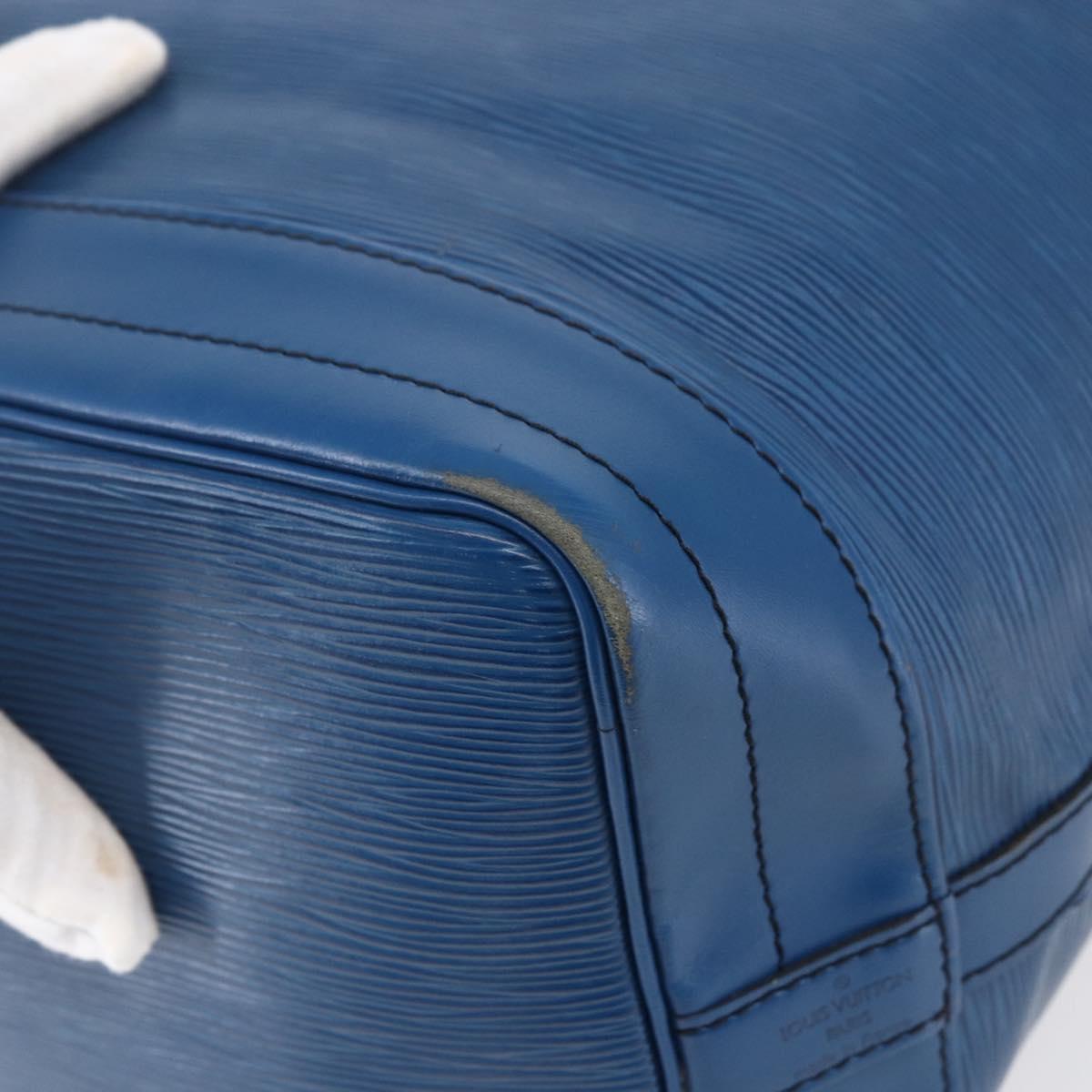 LOUIS VUITTON Epi Noe Shoulder Bag Toledo Blue M44005 LV Auth 150106