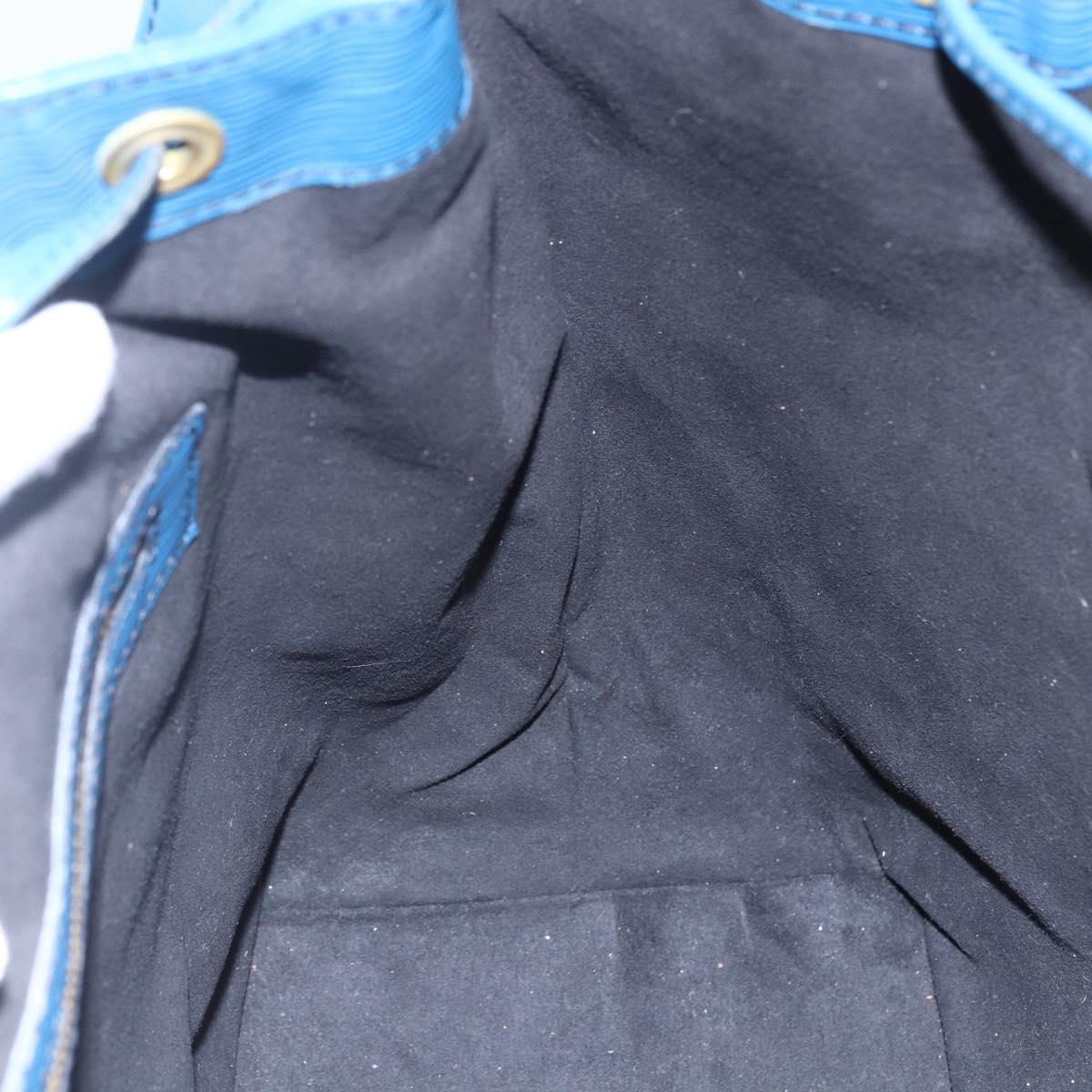 LOUIS VUITTON Epi Noe Shoulder Bag Toledo Blue M44005 LV Auth 150106