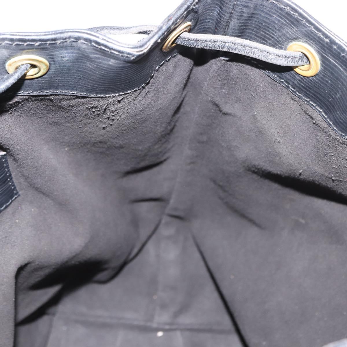 LOUIS VUITTON Epi Noe Shoulder Bag Black M44002 LV Auth 150108