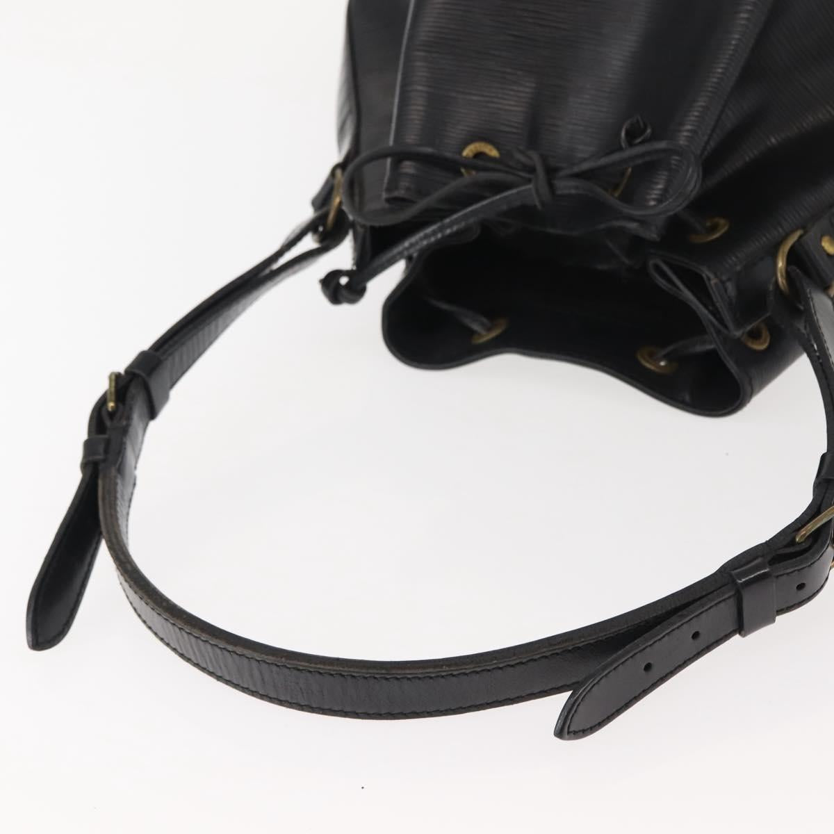 LOUIS VUITTON Epi Noe Shoulder Bag Black M44002 LV Auth 150108