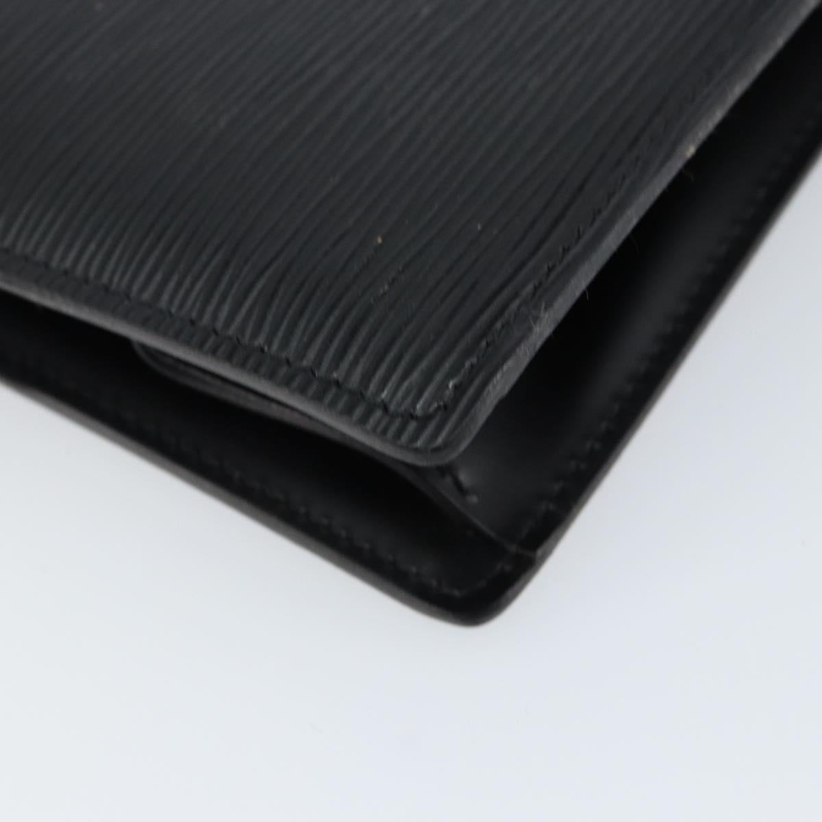 LOUIS VUITTON Epi Trousse Crete Pouch Black M48402 LV Auth 150132