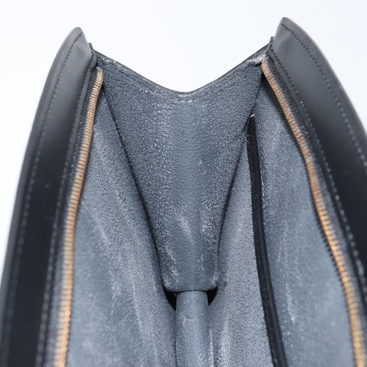 LOUIS VUITTON Epi Trousse Crete Pouch Black M48402 LV Auth 150132