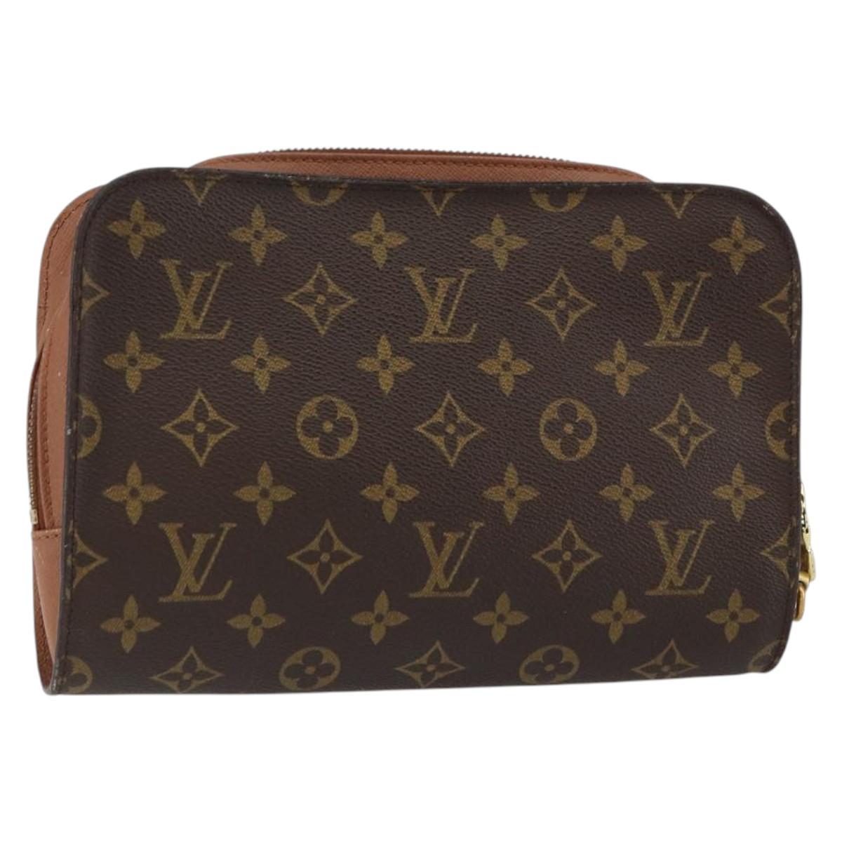 LOUIS VUITTON Monogram Orsay Clutch Bag M51790 LV Auth 150153