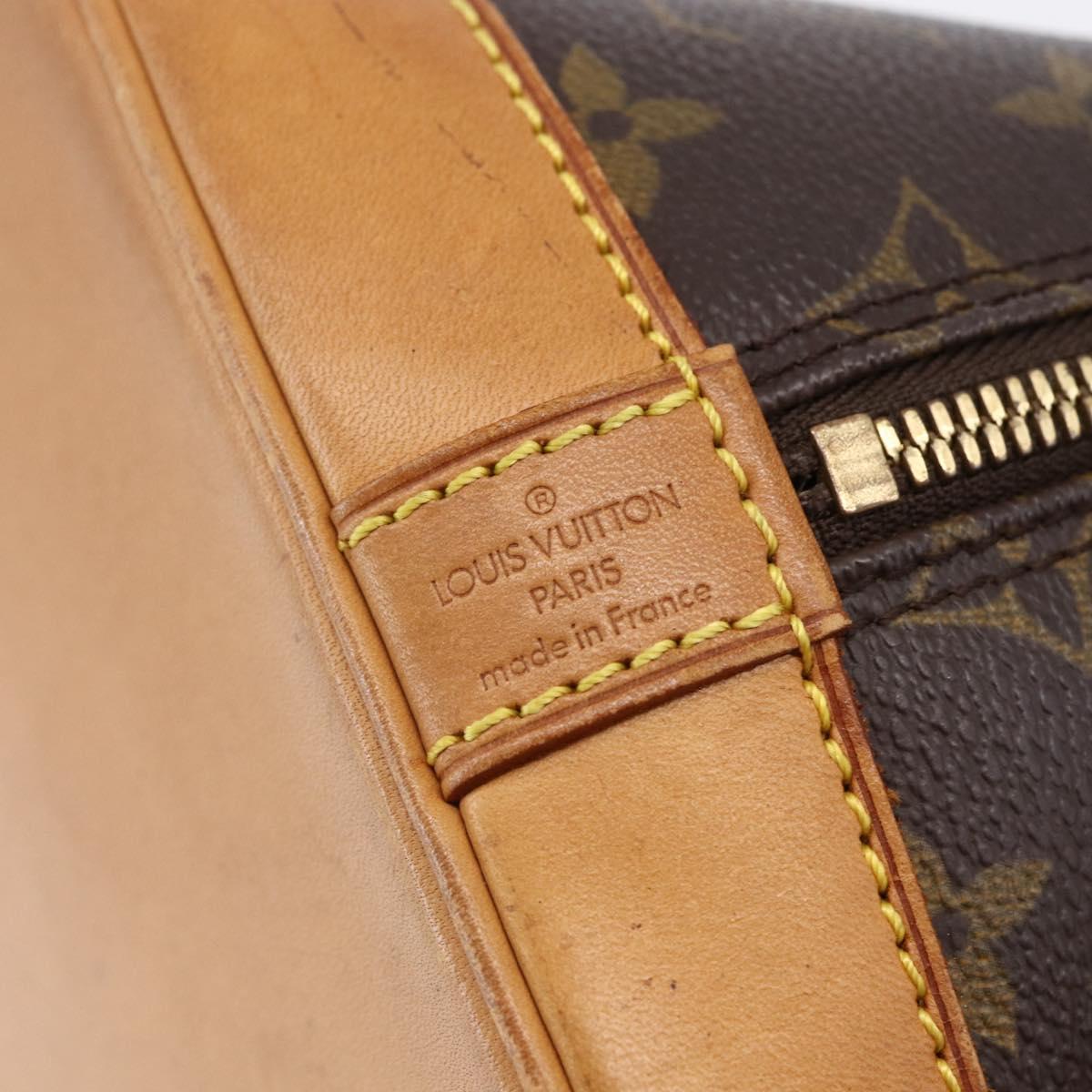 LOUIS VUITTON Monogram Alma Hand Bag M51130 LV Auth 150157