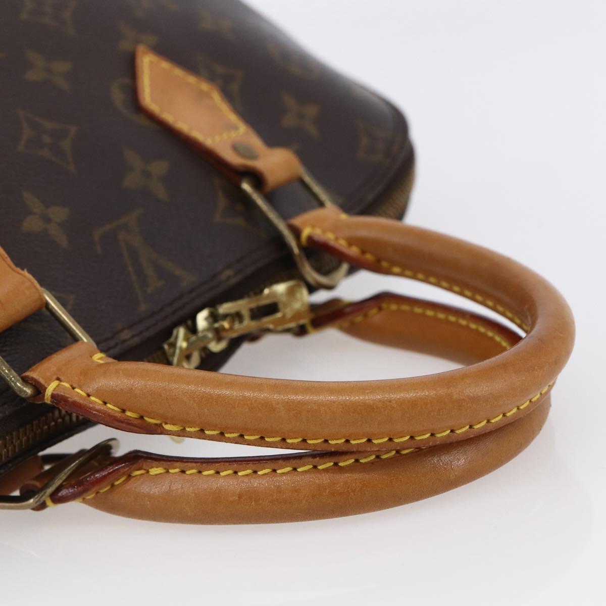 LOUIS VUITTON Monogram Alma Hand Bag M51130 LV Auth 150157
