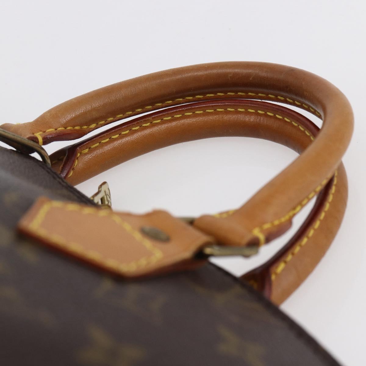 LOUIS VUITTON Monogram Alma Hand Bag M51130 LV Auth 150157