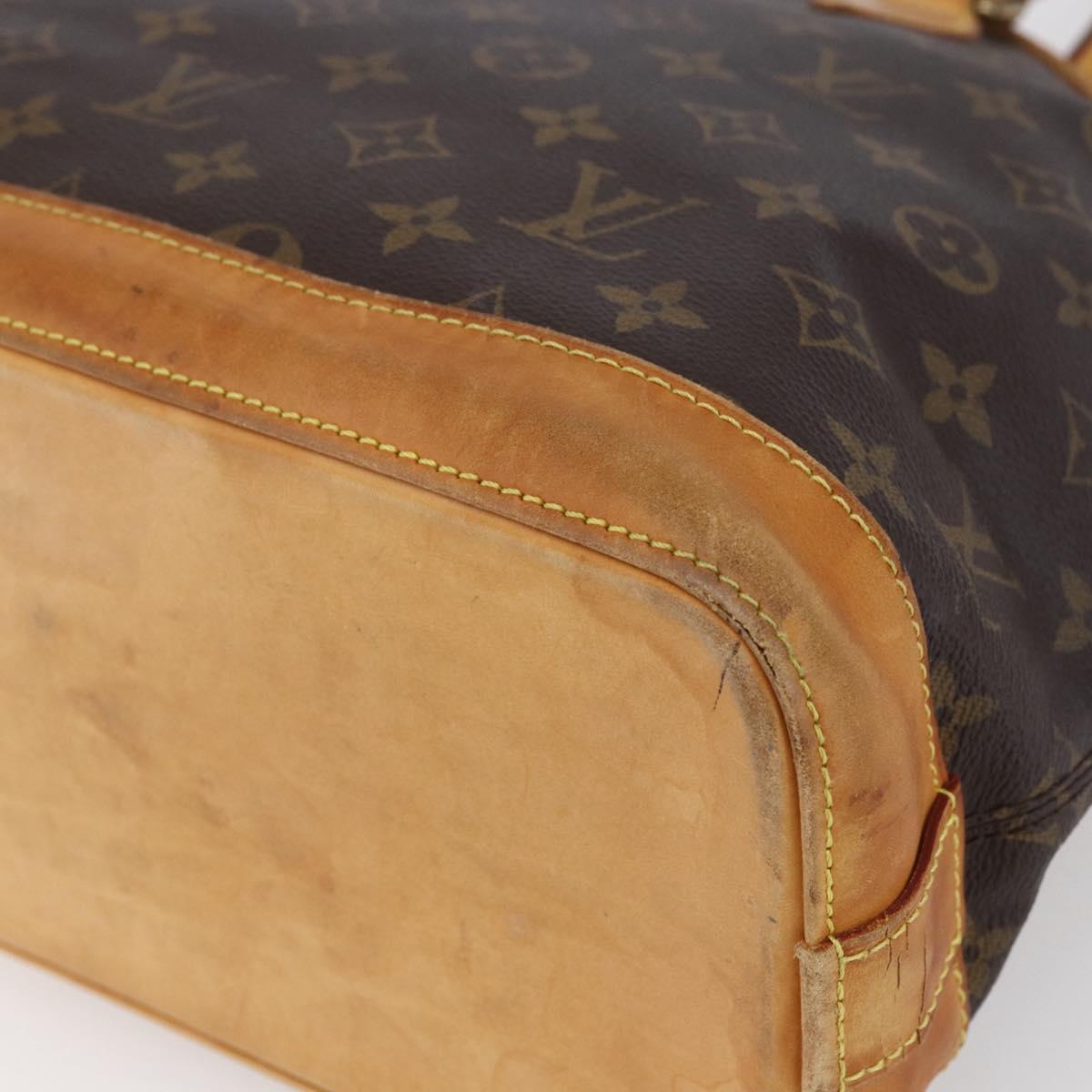 LOUIS VUITTON Monogram Lockit Horizontal Hand Bag M40104 LV Auth 150160