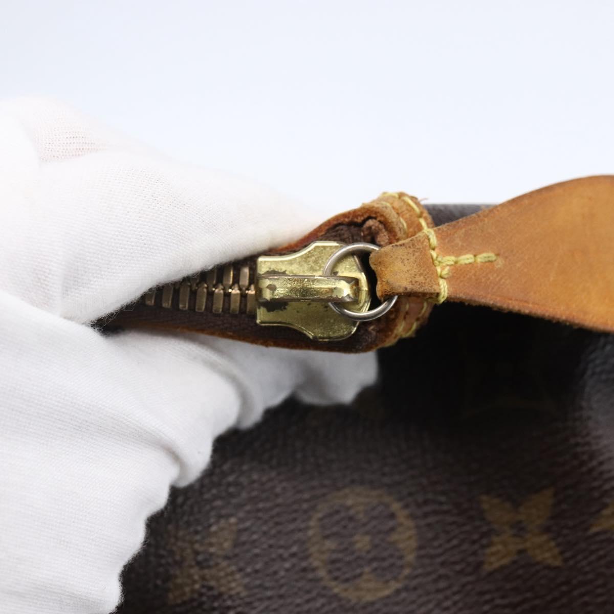 LOUIS VUITTON Monogram Lockit Horizontal Hand Bag M40104 LV Auth 150160