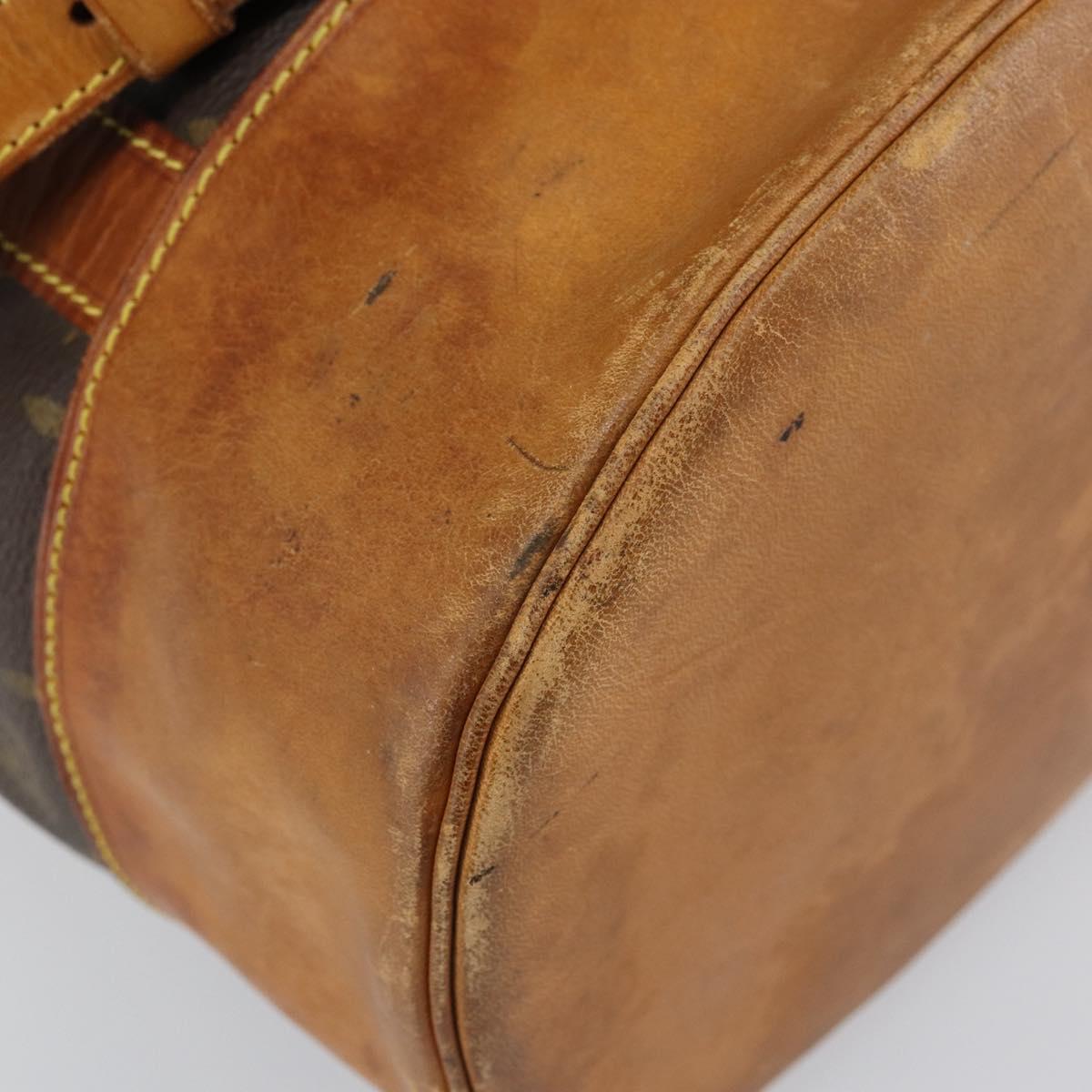 LOUIS VUITTON Monogram Randonnee GM Shoulder Bag M42244 LV Auth 150161