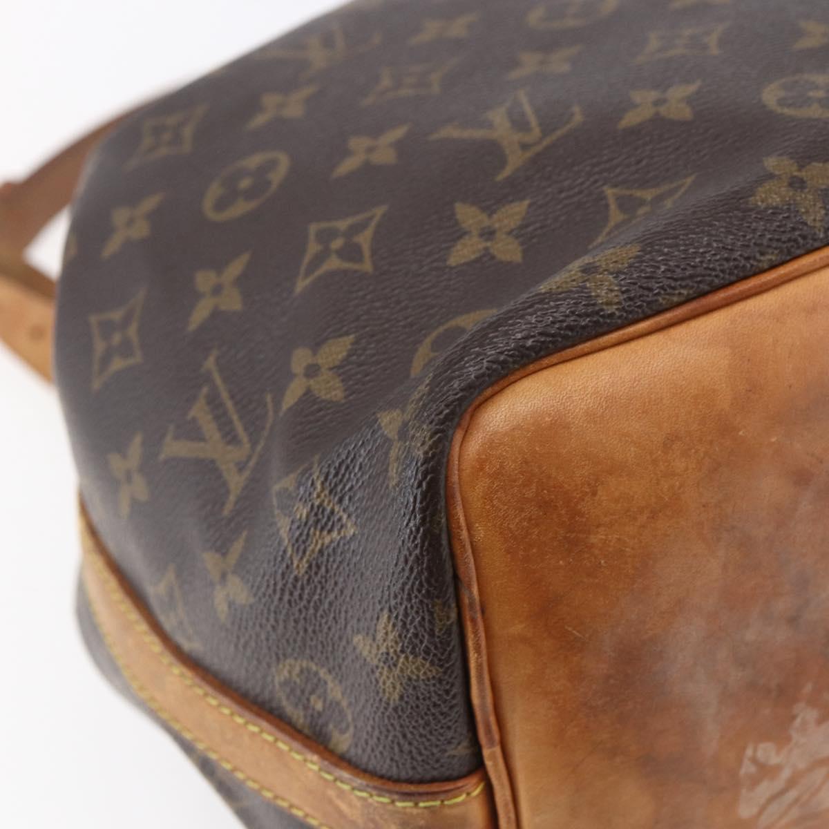 LOUIS VUITTON Monogram Petit Noe Shoulder Bag M42226 LV Auth 150165