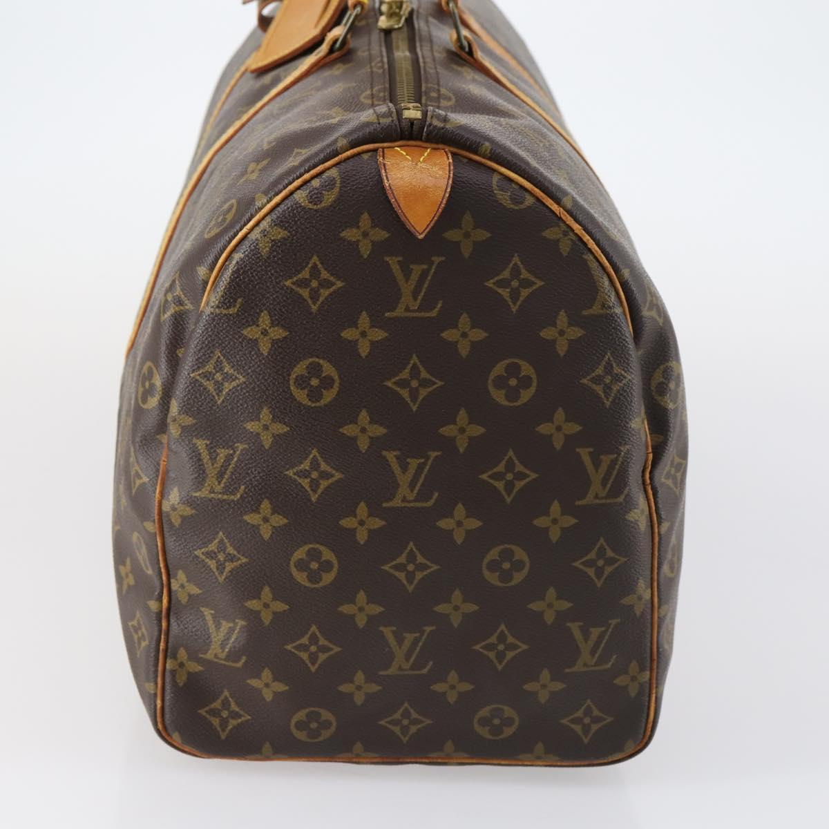 LOUIS VUITTON Monogram Keepall 50 Boston Bag M41426 LV Auth 150179