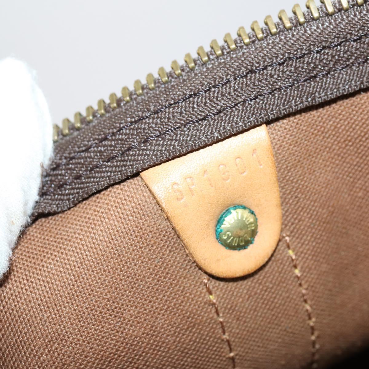 LOUIS VUITTON Monogram Keepall Bandouliere 55 Boston Bag M41414 LV Auth 150183