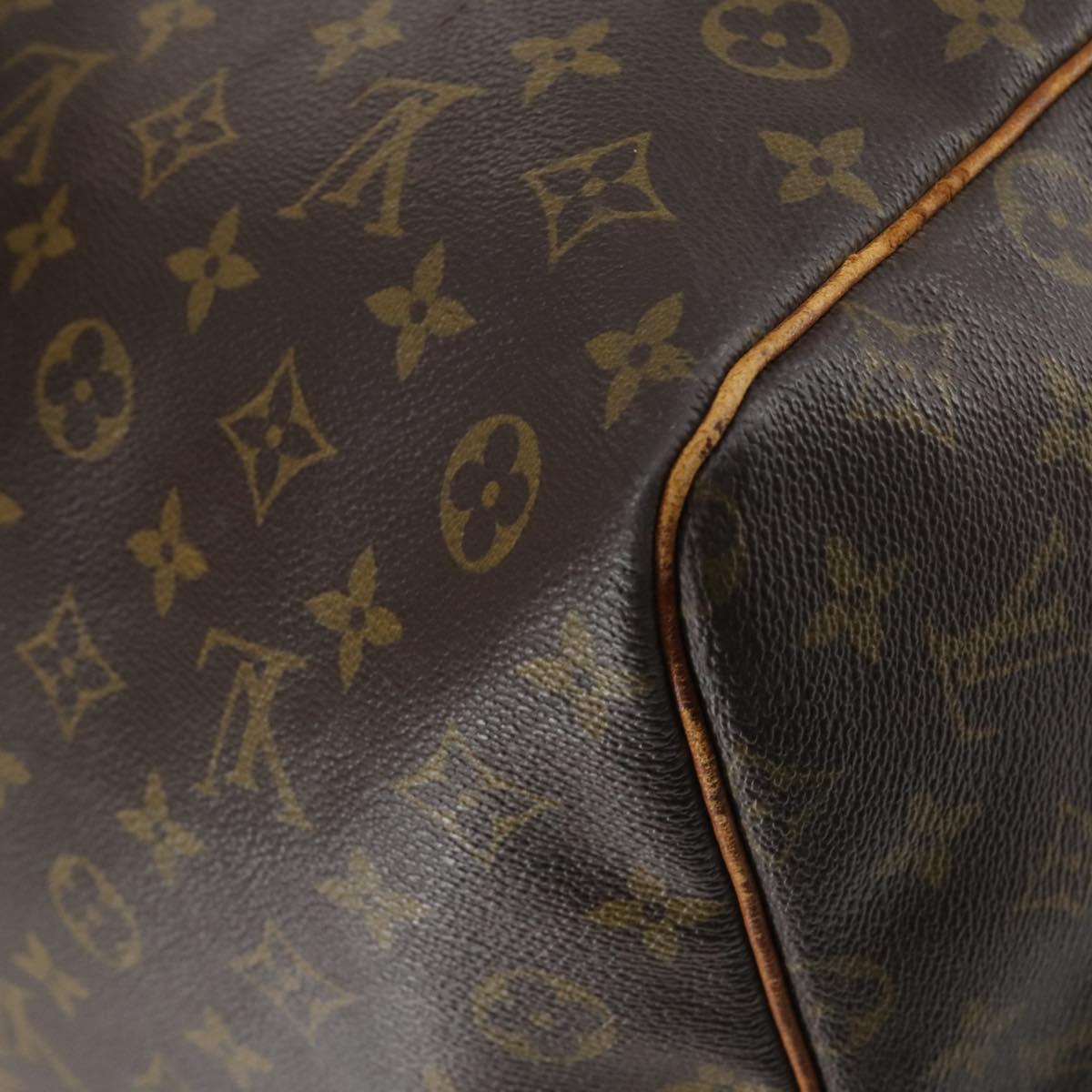 LOUIS VUITTON Monogram Keepall 60 Boston Bag M41422 LV Auth 150185