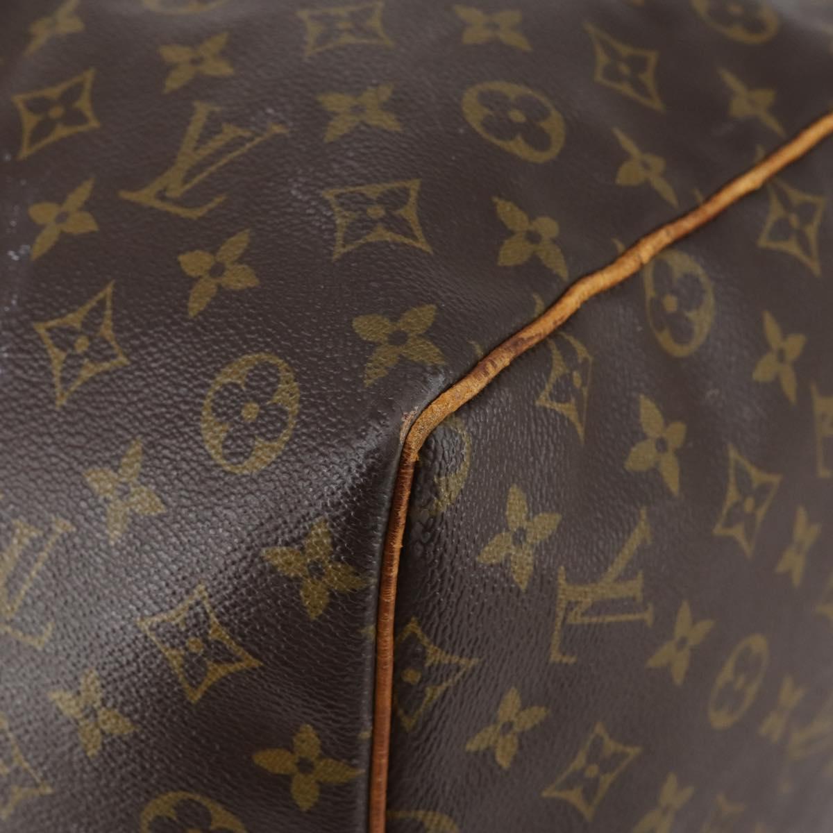 LOUIS VUITTON Monogram Keepall 60 Boston Bag M41422 LV Auth 150186