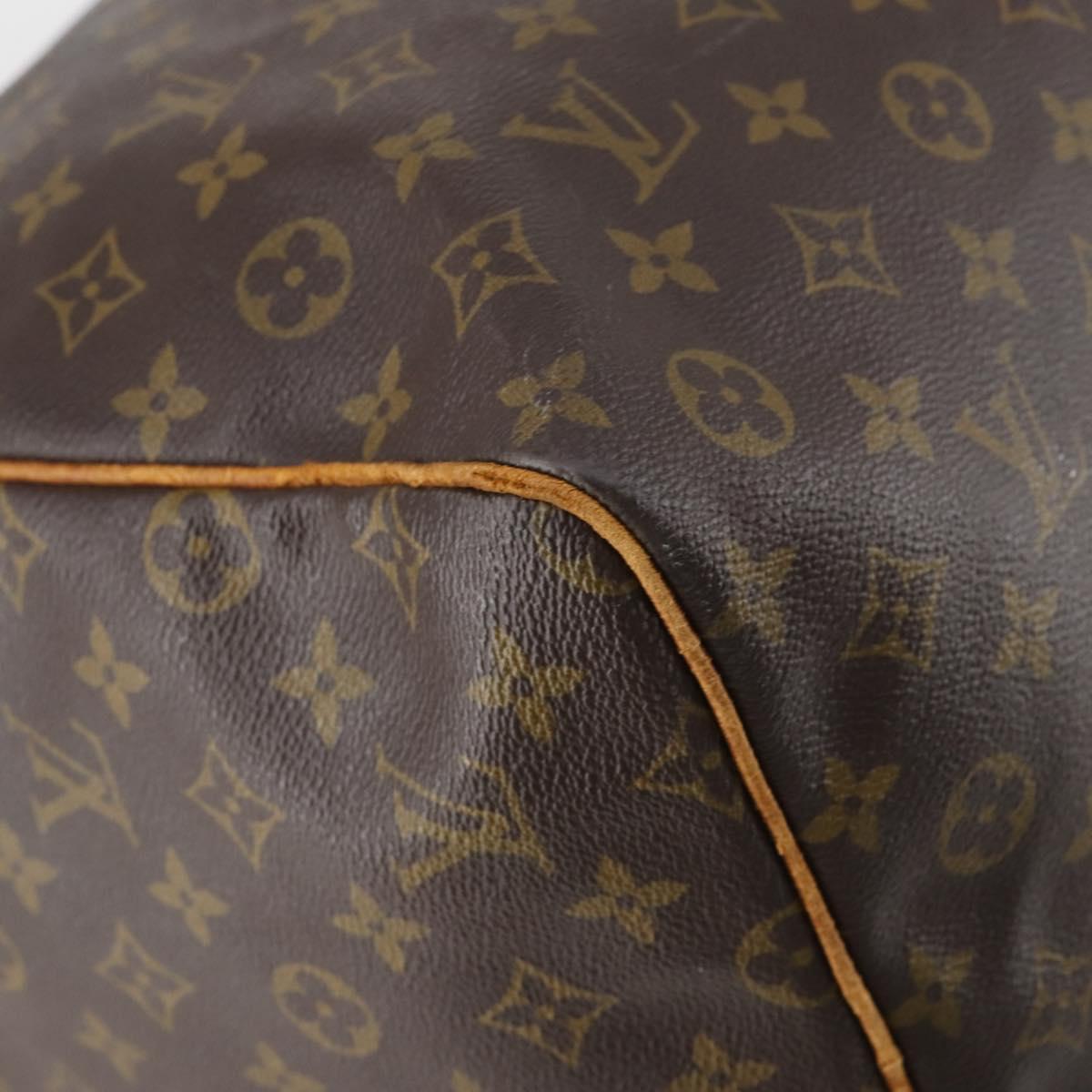LOUIS VUITTON Monogram Keepall 60 Boston Bag M41422 LV Auth 150186