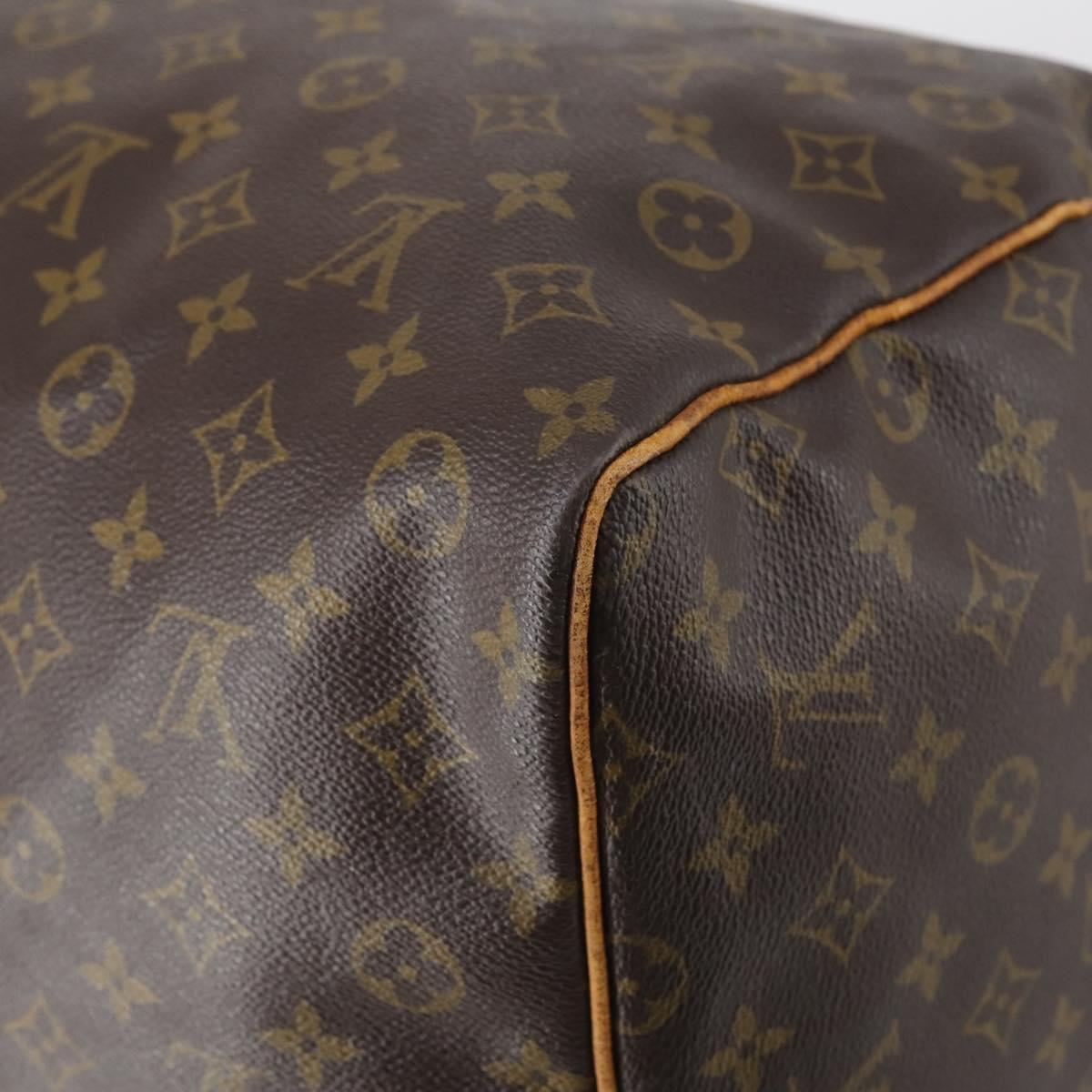 LOUIS VUITTON Monogram Keepall 60 Boston Bag M41422 LV Auth 150186