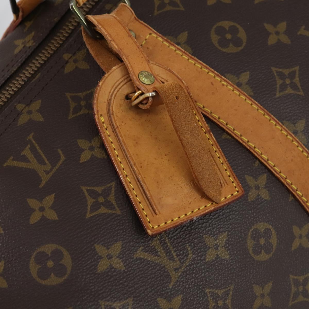 LOUIS VUITTON Monogram Keepall 60 Boston Bag M41422 LV Auth 150186