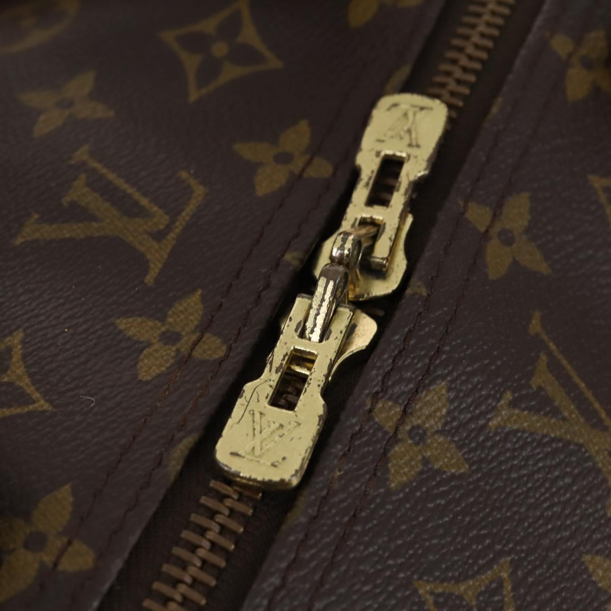 LOUIS VUITTON Monogram Keepall 60 Boston Bag M41422 LV Auth 150186