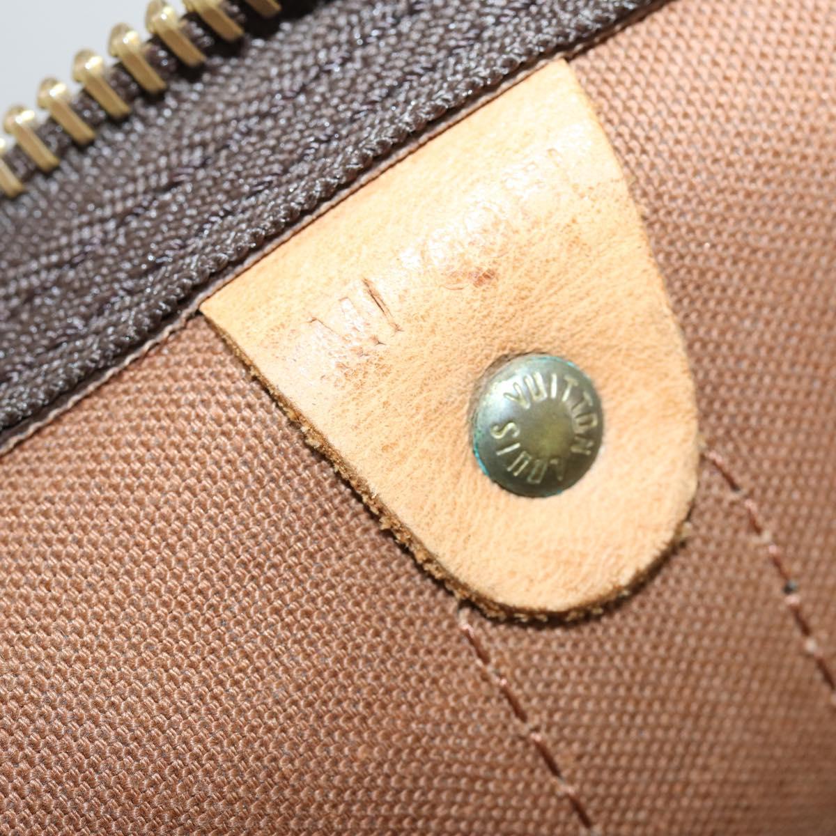 LOUIS VUITTON Monogram Keepall 60 Boston Bag M41422 LV Auth 150186