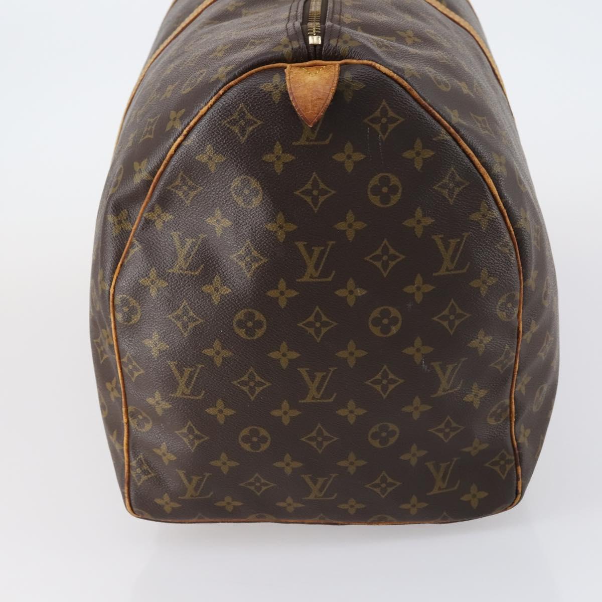 LOUIS VUITTON Monogram Keepall 60 Boston Bag M41422 LV Auth 150186