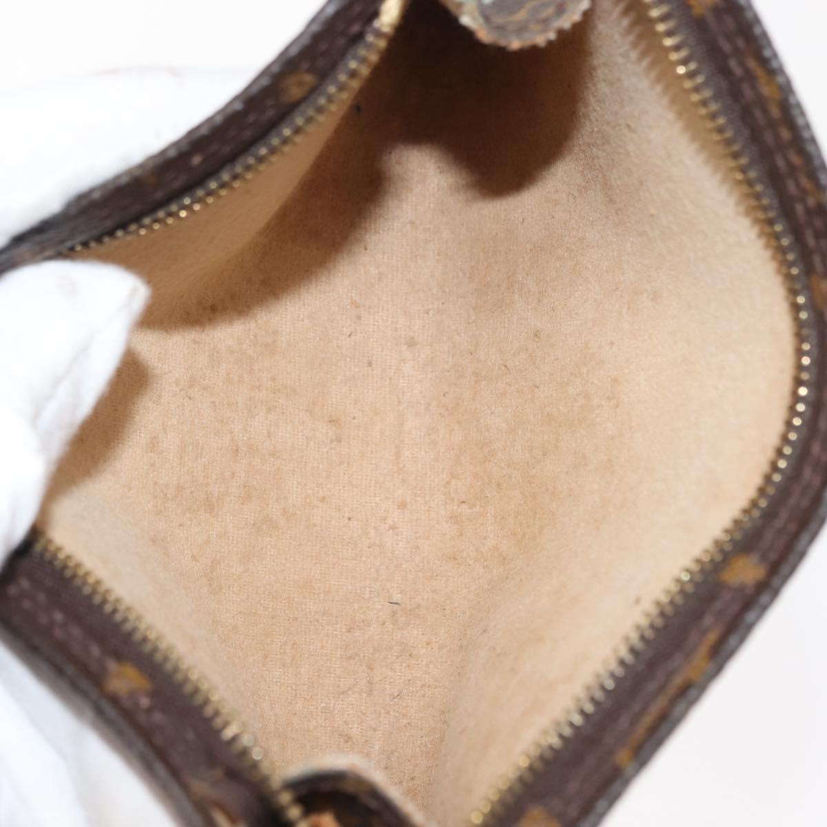 LOUIS VUITTON Monogram Bucket PM Accessory Pouch LV Auth 150188
