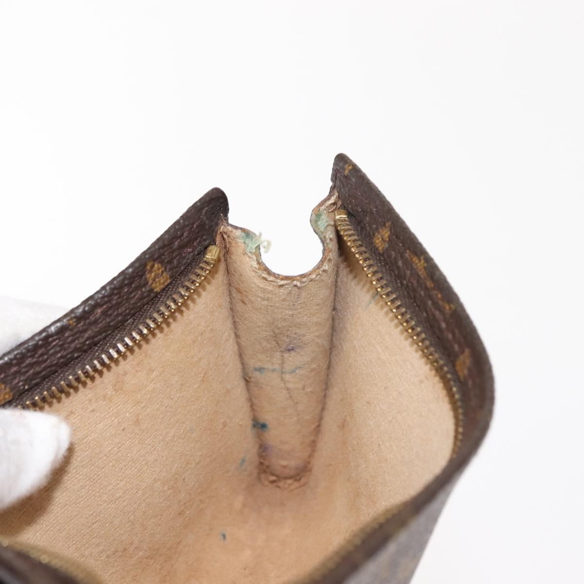 LOUIS VUITTON Monogram Bucket PM Accessory Pouch LV Auth 150188