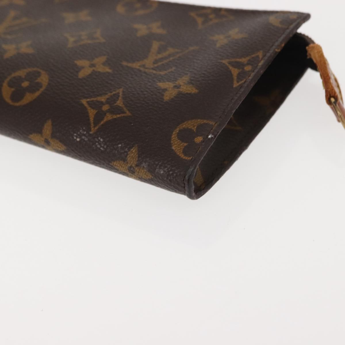 LOUIS VUITTON Monogram Bucket PM Accessory Pouch LV Auth 150188