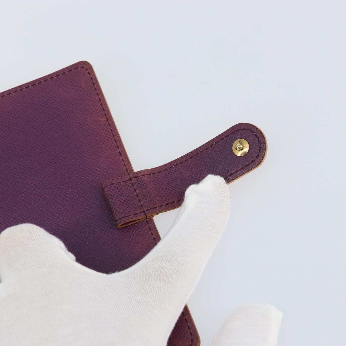 LOUIS VUITTON Epi Agenda PM Day Planner Cover Yellow R20059 LV Auth 150192