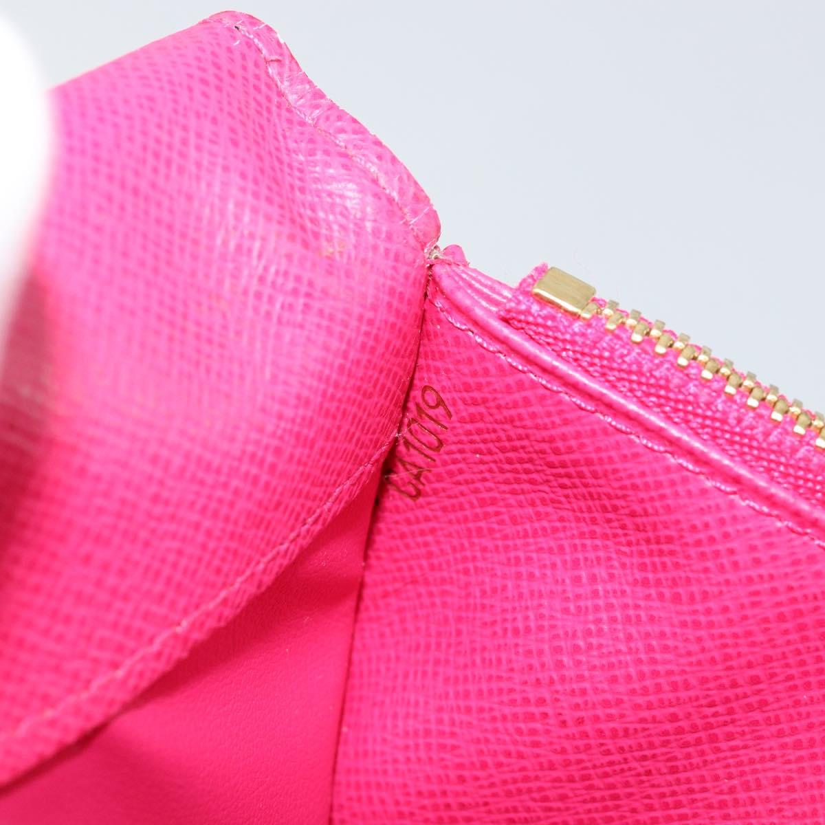 LOUIS VUITTON Multicolor Portefeuille Insolite Wallet Black M60271 Auth 150193